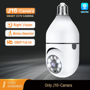 v380 pro cctv camera wifi connected cellphone camera 360 outdoor cctv security camera Auto Tracking light bulb camera