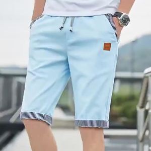 linen mens shorts Newest Summer Casual Shorts Men Cotton Fashion Men Short Bermuda Beach Short Plus Size 4XL joggers Male Hot