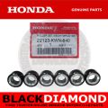 JOEY - ORIGINAL HONDA CLICK 125i (V1, V2 & V3) | FLYBALL/ROLLER SET, WEIGHT (6PCS/PACK) | PART NUMBER: 22123-KWN-640. 