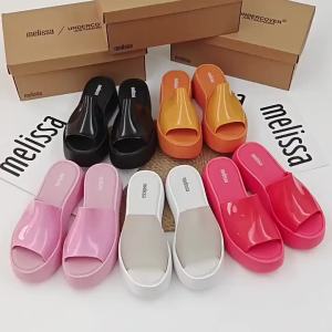 2023 Melisa New Platform Sandals Womens Sandals Beach Shoes Scented Shoes