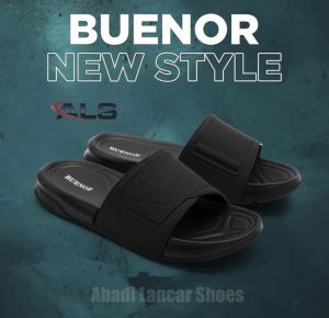 BUENOR SANDAL SELOP PRIA MODEL TERBARU POLOS SIMPLE ELEGAN BAHAN KARET PREMIUM ANTI SLIP & ANTI AIR