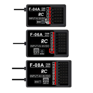 F-04A F-06A F-08A Receiver for Remote Control Offering Smooth Operation and Quick Setting For Car Aircraft Boats