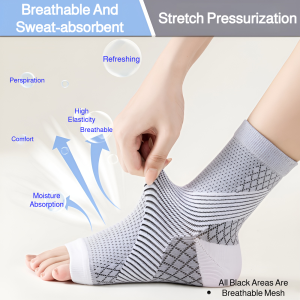 Ankle Socks Honeycomb Breathable Mesh Ankle Socks Firm Ankles Protection of Joints High-intensity Activities