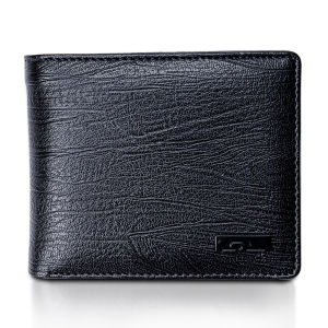Dompet Pria Bahan Kulit PU JP45 JFR Black