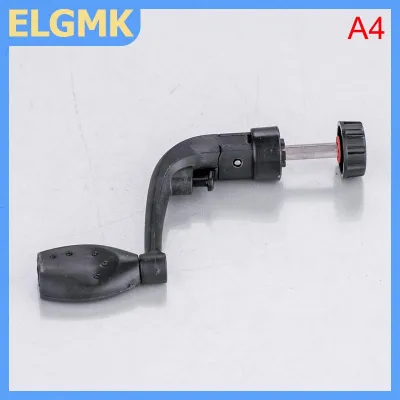 ELGMK 1PC Folding Rocker Arm Crank Handle Replacement Fishing reel Retrofit