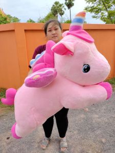 ม้ายูนิคอนตาวิ๊ง ตัวใหญ่ ขนาด 100เซนติเมตร พร้อมส่งในไทยจ้า