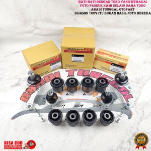 BALL JOINT + BUSHING ARM ATAS BAWAH 1SET MITSUBISHI TRITON PAJERO SPORT 2007-2014