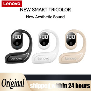 ♥Giới Hạn Miễn phí vận chuyển♥Lenovo TWS Bluetooth 5.3 Tai nghe móc tai nghe không dây Tai nghe âm thanh Hifi Stereo Tai nghe giảm tiếng ồn không thấm nước Earbud cho Huawei iPhone