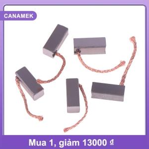 【CANAMEK】 5pcs Carbon bàn chải cho ô tô nóng Blower Fan Air-Blower điện động cơ bàn chải thay thế (8x8x20mm)