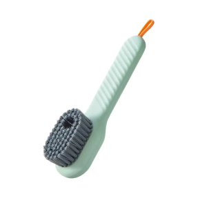 Soft Automatic Liquid Shoe Brush Multifunction Cleaning Shoe Brush Long Handle Clothes Brush Soap Wi