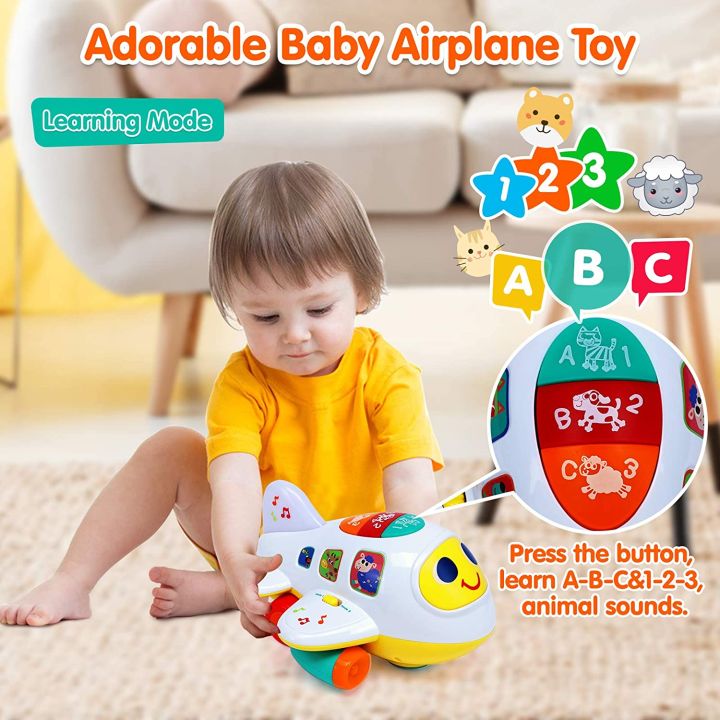 1 year old airplane hot sale toys