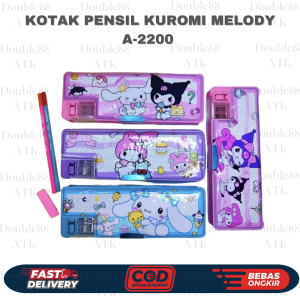 Kotak Pensil Kuromi Melody A-2200