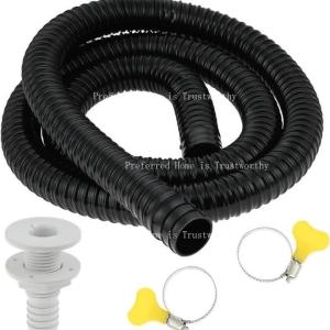 Cornerr 1-1/8 Cabin Bottom Pump Anti Sealing Hose Installation Kit 2B5Z7