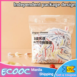 50/100pcs Color disposable food cover plastic packaging food grade PE fresh-keeping film bag thickened elastic stretch
