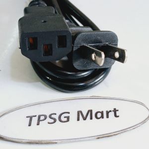 Dây nguồn máy tính bàn PC dây nồi cơm điện (Chuẩn C13) / Cáp dài 1m - 1.4m (Thường) / dài 1.8m (TỐT)