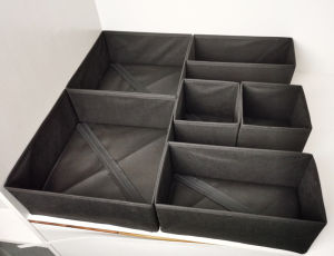 Kotak Penyimpanan Tas Pakaian Dalam & Aksesoris Pakaian 6Pcs Lemari Baby Penyelenggara Rumah Organizer Box