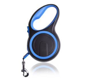 5 Meter White/Black Dual Tone Personalized Modern Retractable Leash with poop bag holder for 30kg Dogs (Basic Type)