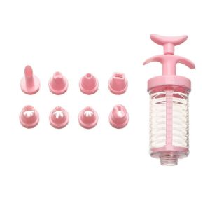 Alat Cetakan Kue 8 Macam Motif Dekorasi Baking Cake Pastry Icing Cream