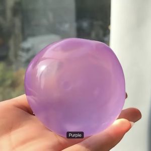 Squishy Stress Ball Soft TPR Squeeze Toy Slow Rising Sensory Fidget Toy Stress Relief Ball 6cm