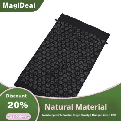 Acupressure Mat with Pillow Pain Relief Acupressure Mat Muscle Relaxation Cotton for Mindfulness Practice