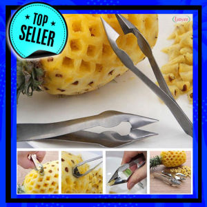 ( Barang Unik ) Capitan Mata Nanas - Alat Pencabut Mata Nanas Bahan Stainless berkualitas by TOPSELLER