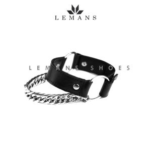 Dây đai xích trang trí giày Zip Boots Chelsea boots thành Phong cách 4 Harness Boot. Mua giày tặng dây đai CLI01 LEMANS