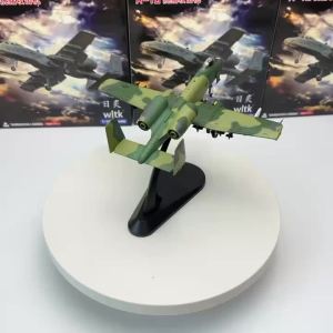 1/100 Scale US A-10 A10 Thunderbolt II Warthog Hog Attack Plane Fighter Diecast Metal Aircraft Model Children Boy Toy Gift