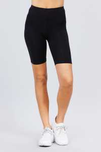Celana Pendek Wanita Model High Waist Ketat Untuk Olahraga Yoga Fit untuk bb 40-110kg Jumbo Bahan Spandex