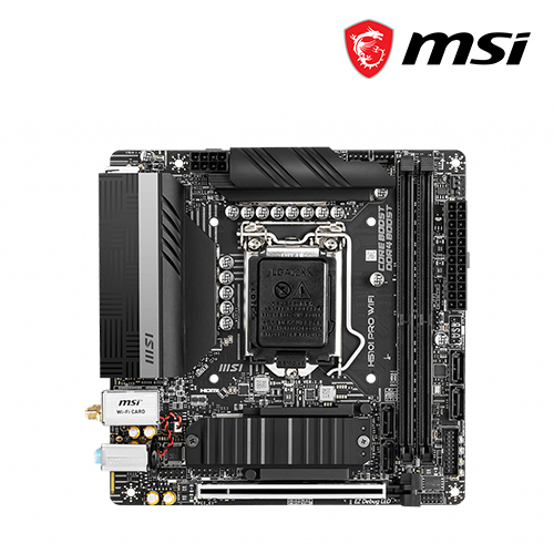 MSI H510I PRO WIFI Motherboard - Intel H510 (LGA 1200) / DDR4 / Mini ITX