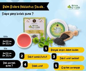 Balm Bidara Habbatus Sauda