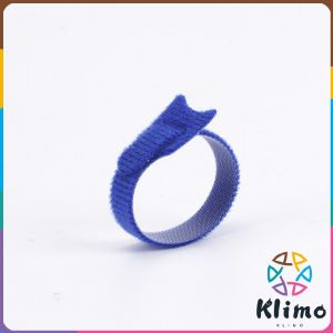 KLIMO 10pcs Reusable Cable Winder Strap Universal Wire Organizer Nylon Cable Tie