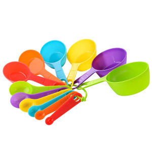 12Pcs/Set Measuring Cup And Spoon Kitchen Cooking Baking Tools Food Grade Measure Cup