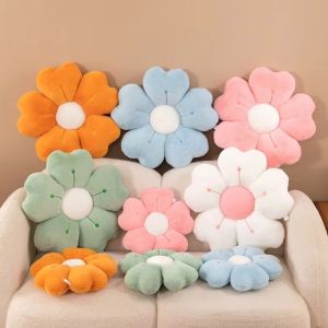 MELODI Thoải mái Gối ném nhung Nệm Dễ Thương Hình hoa Đệm ghế Đồ chơi nhồi bông Gối trang trí sofa Quà tặng
