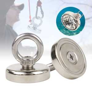Mancing Harta Karun Magnet Neodymium Super Kuat Max 65 kg Serbaguna Murah Anti Karat