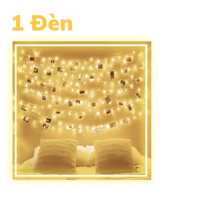 Dây đèn led 7m 50 bóng đèn fairy light cắm điện decor phòng ngủ siêu xinh đèn led trang trí