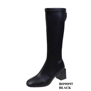WYN Sepatu Long Boots Flat ala Korea BO9097