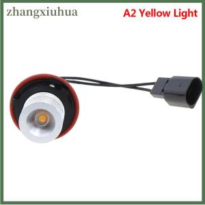 zhangxiuhua 1Pc E39 E60 E87 X5 LED Angel Eye Ring Marker Side Light White Yellow LED Bulbs