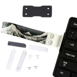 Travel Friendly Keyboards Strap Support AntiDrop Feature Simple Setups For Computer Peripherals For Any Scenario