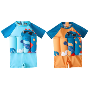 Childrens Flotation Swimsuit Elastics Waist Chlorine Resistant Swimwear for Water Activity Training Gear