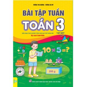 Sách - Bài Tập Tuần Toán 3 - Biên soạn theo chương trình GDPT mới - Cánh Diều - Ndbooks