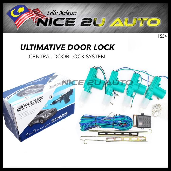 Car Central Lock Set Universal Car Power Central Locking System Control ...
