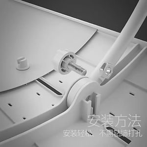 【SKIT SG】50-86CM Central Aircon Ceiling Cassette Wall Mounted Air Conditioner Wind Deflector Aircon Wind Baffle Airflow Diverter Adjustable Air Shield Anti Direct Blowing Cold Warm Air Deflector for Home Office Bedroom Classroom Restaurant AC Accessories