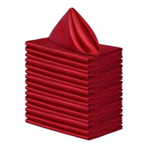 10pcs vải bông khăn ăn khăn lót bàn ăn vuông cho tiệc cưới trang trí phòng ăn sinh nhật