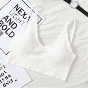 เกาหลี U กลับ Bra เปลือย B Ralette ท่อบนเสื้อชั้นในไร้รอยต่อสำหรับผู้หญิง40-65กิโลกรัม