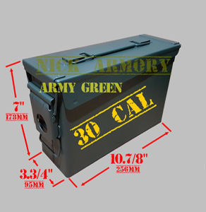 Ammo Box Ammobox Ammo Can Metal Toolbox Fortress Heritage 50 cal 30 cal Heavy Duty Military Grade Saddle Bag Side Carrier