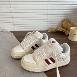 ผลิตภัณฑ์ใหม่SALE รองเท้าผ้าใบผู้หญิง รองเท้าผ้าใบ fashion all-match รองเท้าผ้าใบลำลอง ระบายอากาศได้ดี ส้นต่ำ รงตัวสบาย