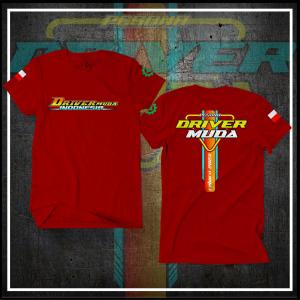 KAOS PESONA DRIVER MUDA INDONESIA REBORN 2025 (COMBED 24S) BAHAN TEBAL ADEM SERAP KERINGAT TINGGI