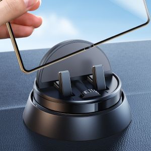 OATSBASF Adjustable Clamping Distance Dashboard Car Mobile Phone Holder 360° Rotation Tiltable Phone Stand