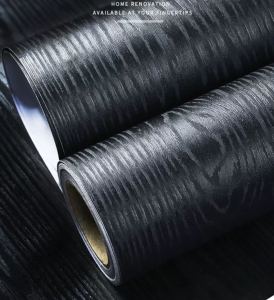 BHW wallpaper Waterproof PVC Wallpaper for Walls - Moisture-Resistant Easy to Clean Durable Home Decor - Ideal for Living Room Bedroom Kitchen & Bathroom - Modern Designs Peel & Stick