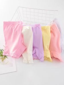 Hot Sales New Girls Cotton Lace Boxer Shorts Panties Kids Solid Children Underwear 2-10 Years 6 Pcs/Lot M-3XL Clothes2026